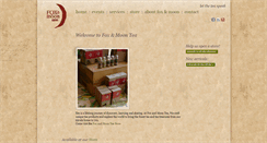 Desktop Screenshot of foxandmoontea.com